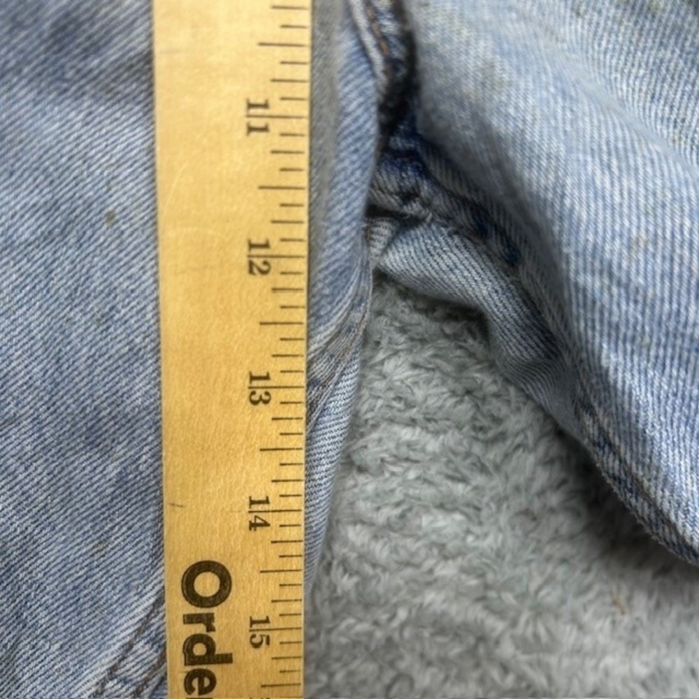 Levis 560 Jeans Mens 34x30 Light Blue‎ Loose Fit Comfort Tapered Denim Y2k 00s - Picture 12 of 14